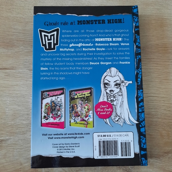 Monster High "The Ghouls Rule" Hardcover Boxed Set - Picture 11 of 11
